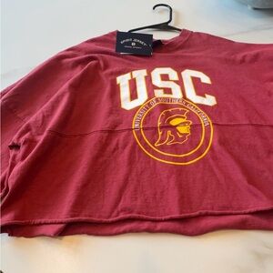 USC. Crop Long Sleeve shirt
Brand new with tags. size Large
